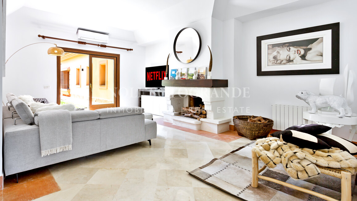 Villa in der Nähe der Internationalen Schule Sotogrande zu vermieten