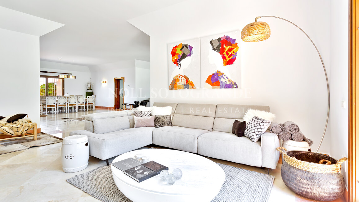 Villa in der Nähe der Internationalen Schule Sotogrande zu vermieten