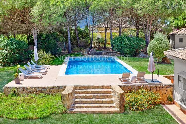 Villa close to the Sotogrande International School for short term rent