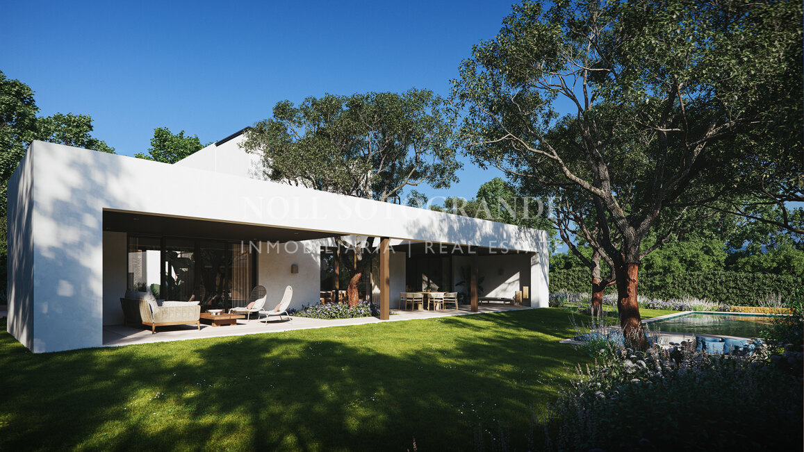 Villa Evening Primrose - Neues zeitgenössisches Villenprojekt zum Verkauf in Sotogrande Alto