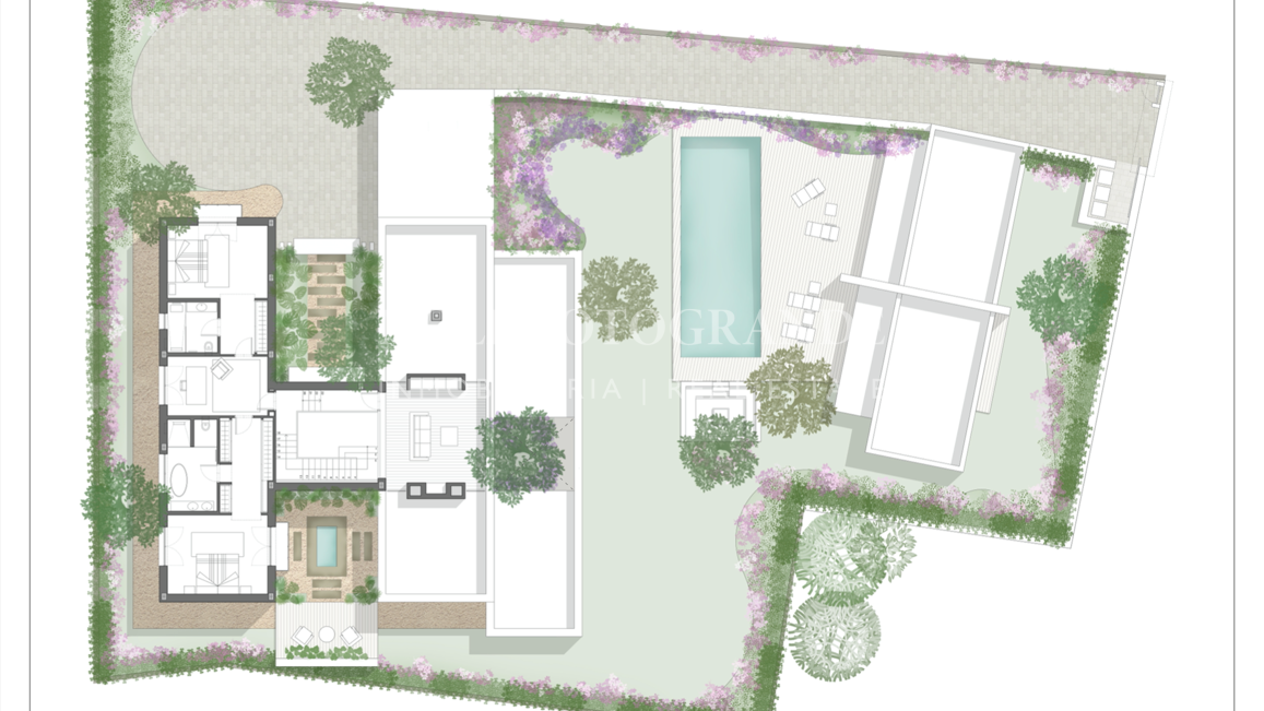 Villa Evening Primrose - Neues zeitgenössisches Villenprojekt zum Verkauf in Sotogrande Alto