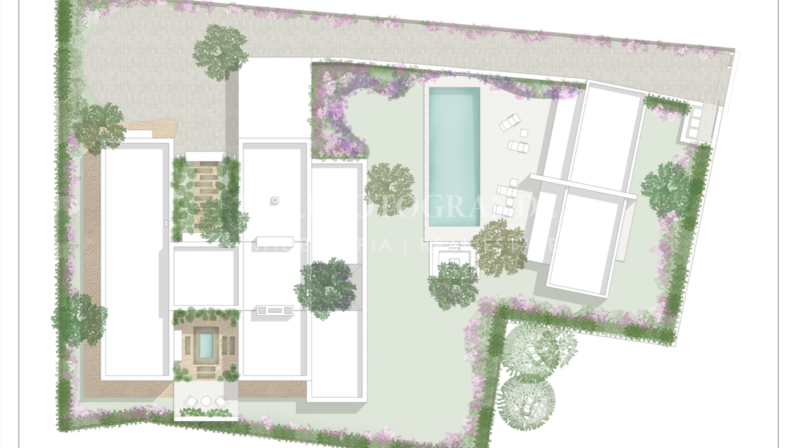 Villa Evening Primrose - Neues zeitgenössisches Villenprojekt zum Verkauf in Sotogrande Alto
