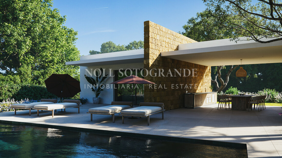 Villa Evening Primrose - Neues zeitgenössisches Villenprojekt zum Verkauf in Sotogrande Alto
