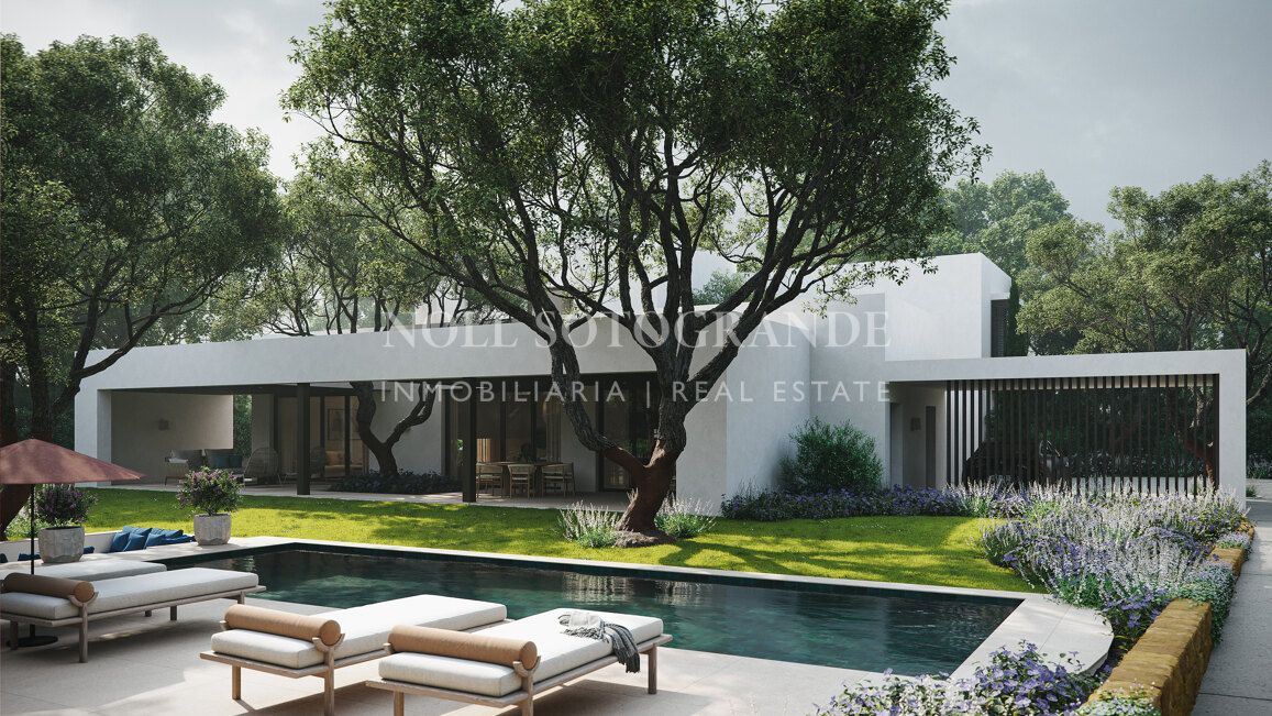 Villa Evening Primrose - Neues zeitgenössisches Villenprojekt zum Verkauf in Sotogrande Alto
