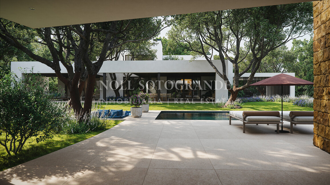 Villa Evening Primrose - Neues zeitgenössisches Villenprojekt zum Verkauf in Sotogrande Alto