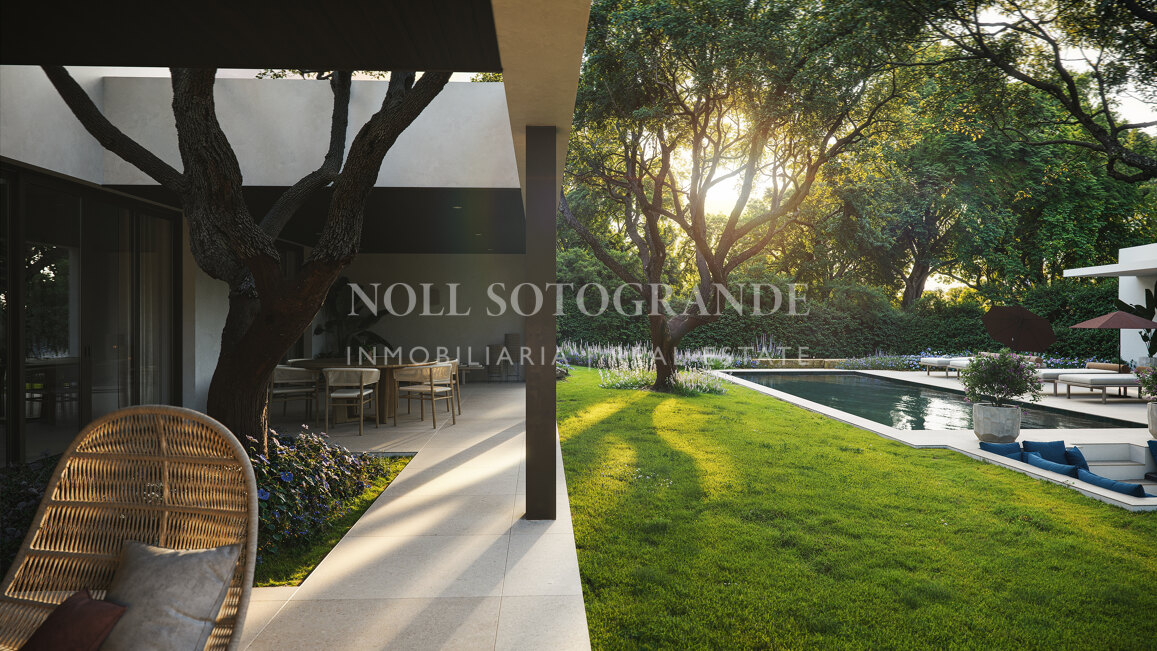 Villa Evening Primrose - Neues zeitgenössisches Villenprojekt zum Verkauf in Sotogrande Alto