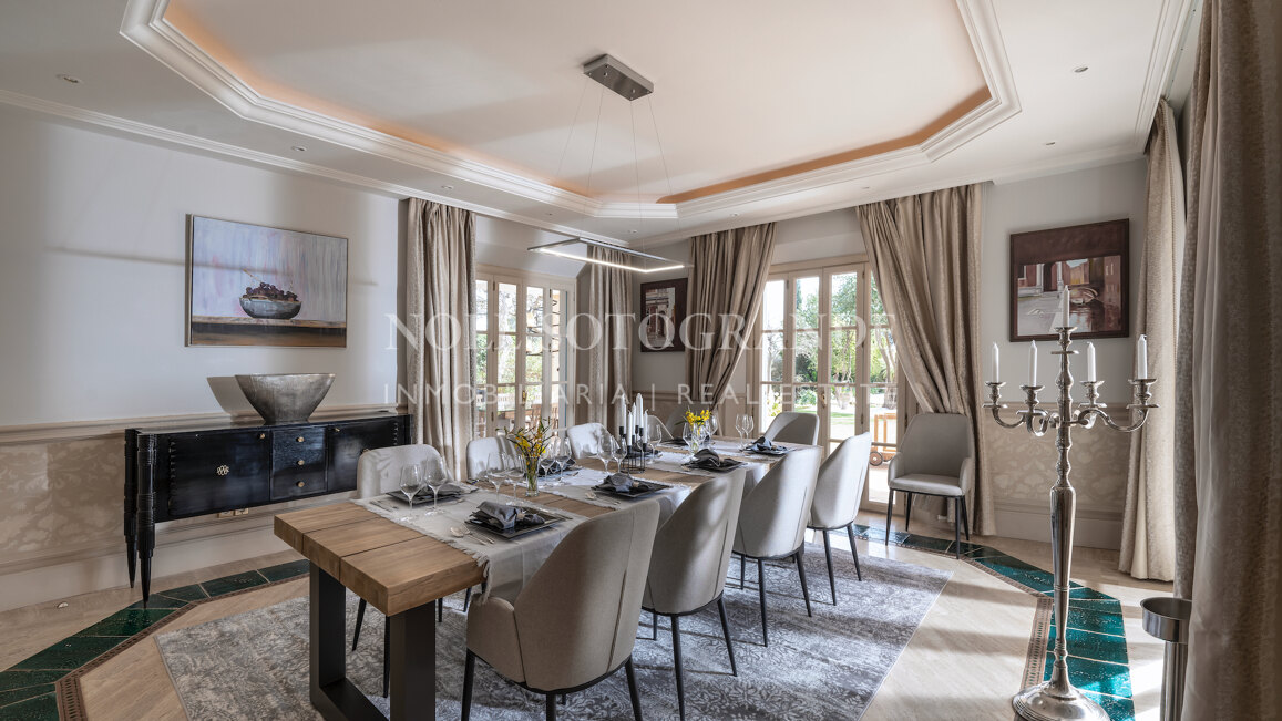 Zeitlos elegante Villa zum Verkauf erste Golflinie San Roque Club