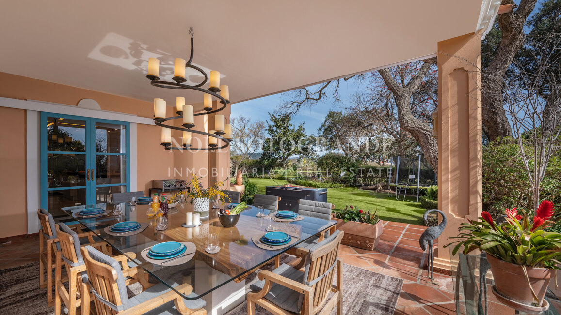 Zeitlos elegante Villa zum Verkauf erste Golflinie San Roque Club