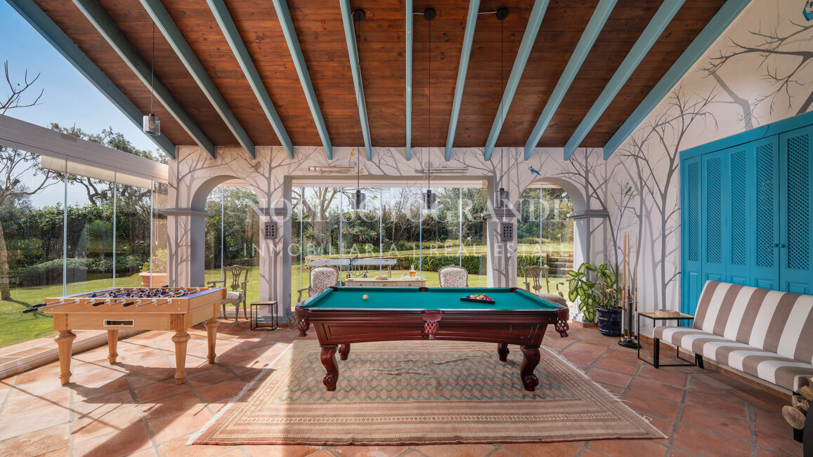 Zeitlos elegante Villa zum Verkauf erste Golflinie San Roque Club