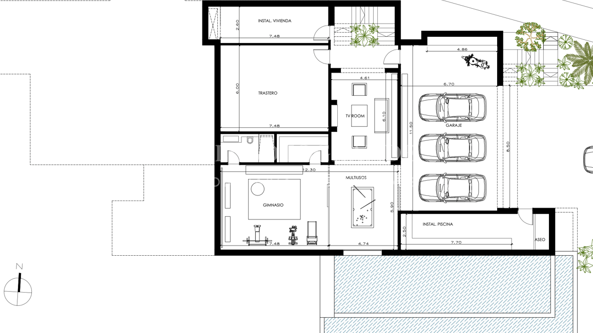 Neues Villa- Projekt in La Reserva de Sotogrande zu verkaufen