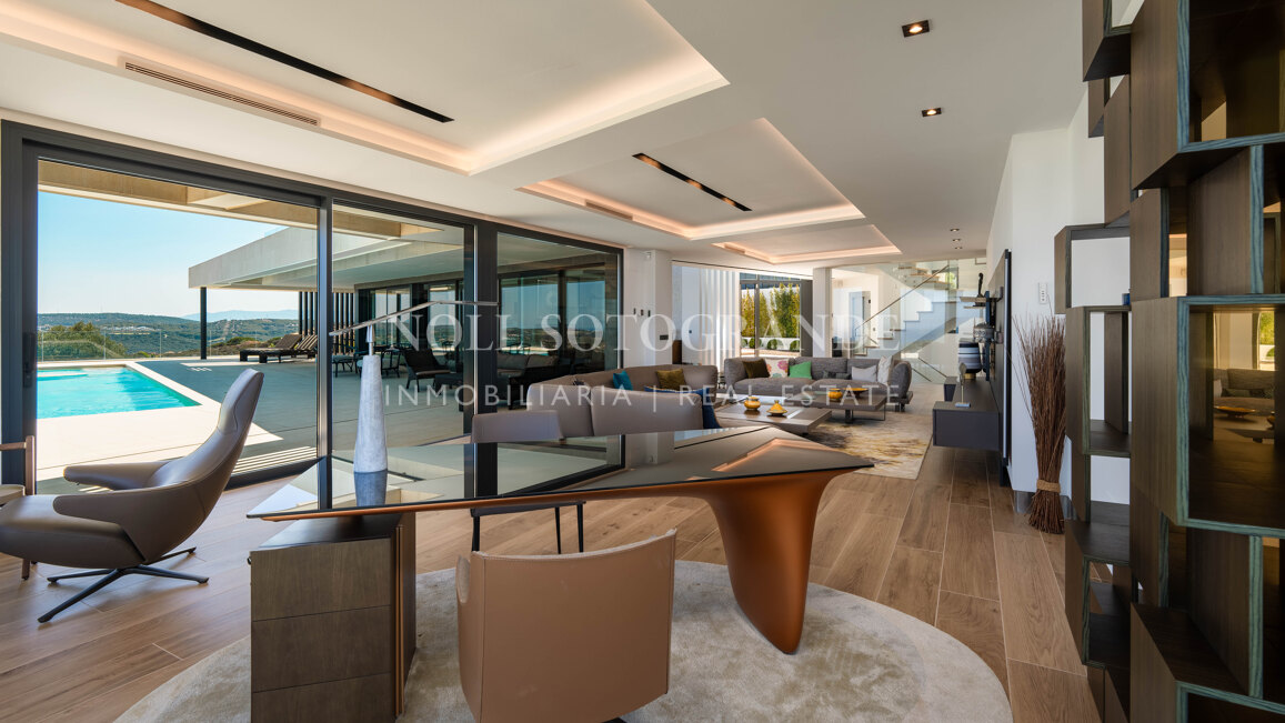 Neu gebaute moderne Villa zum Verkauf - La Reserva de Sotogrande