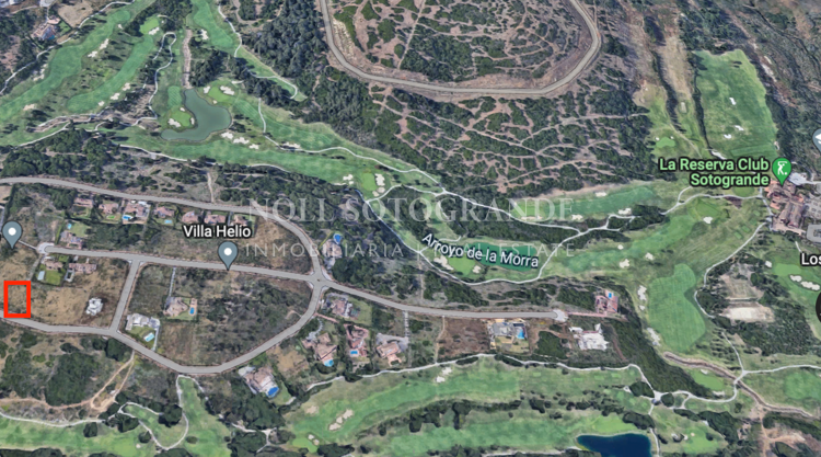 Grundstück in Südlage zum Verkauf in La Reserva de Sotogrande.