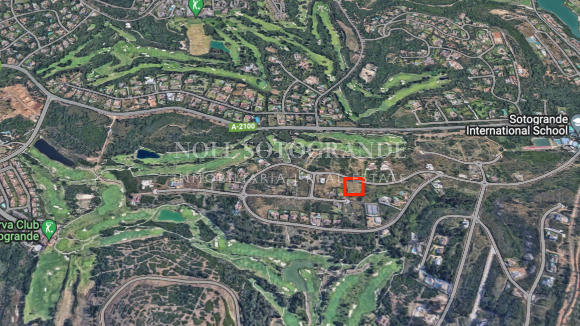 Grundstück in Südlage zum Verkauf in La Reserva de Sotogrande.