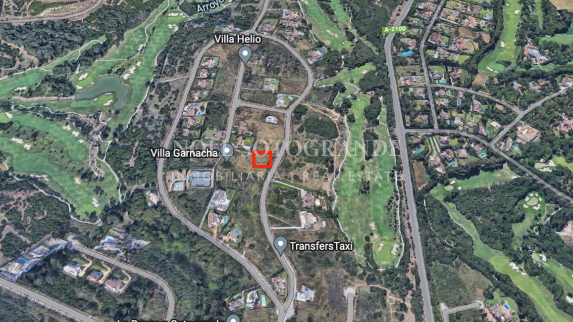 Grundstück in Südlage zum Verkauf in La Reserva de Sotogrande.