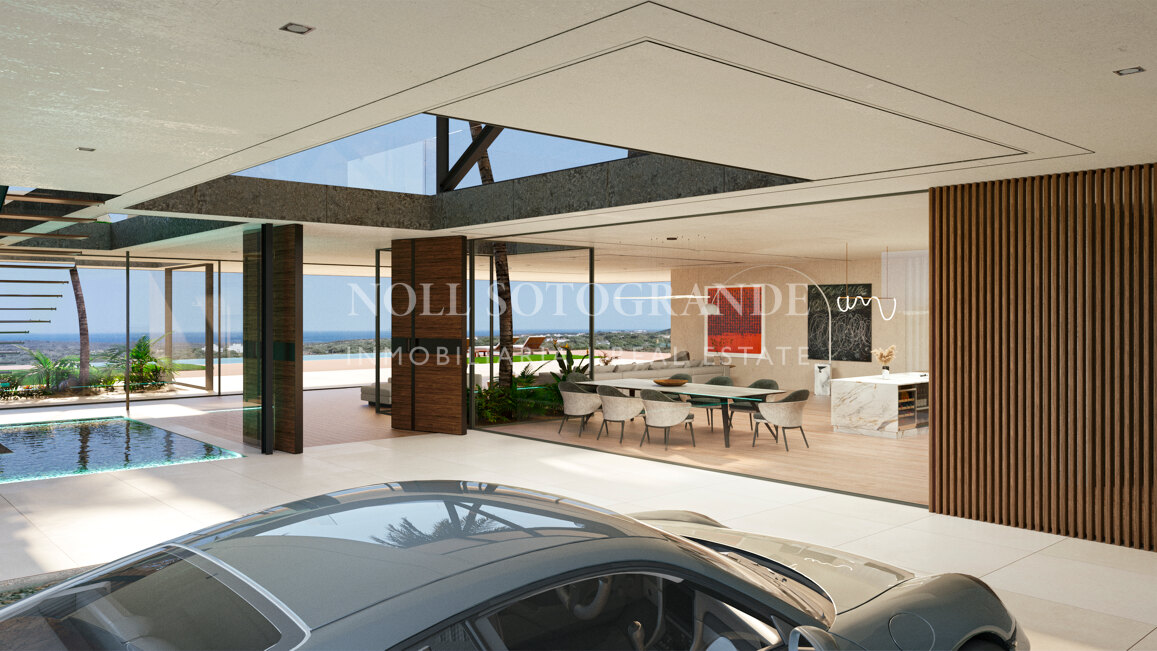 Villa Gillyflower - Hochmodernes Villa-Projekt zum Verkauf in Sotogrande Alto
