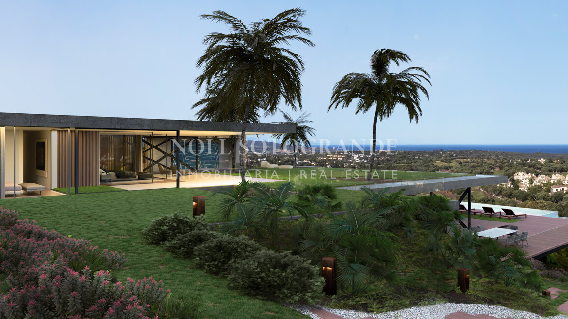Villa Gillyflower - Hochmodernes Villa-Projekt zum Verkauf in Sotogrande Alto