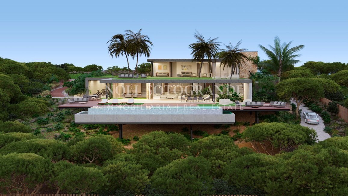 Villa Gillyflower - Hochmodernes Villa-Projekt zum Verkauf in Sotogrande Alto
