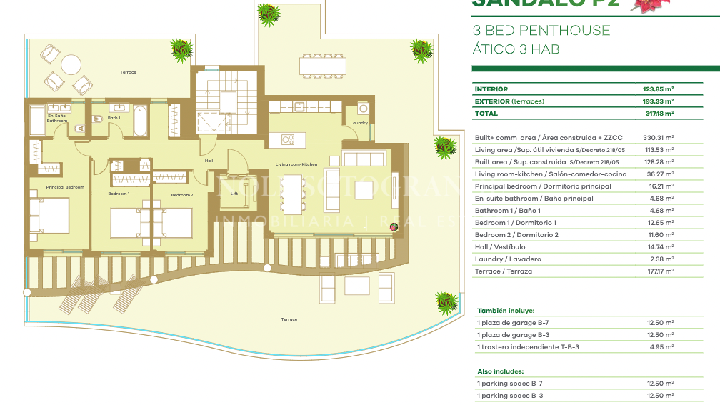 Off-plan penthouse for sale in Alcaidesa