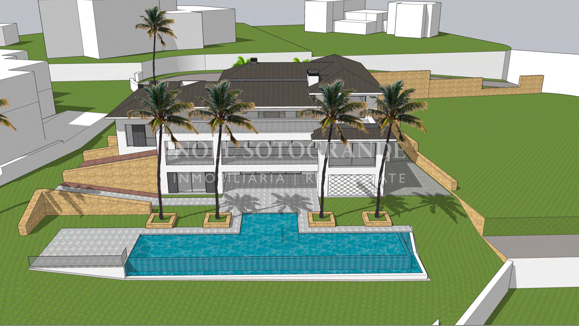 Grundstück zum Verkauf in Sotogrande Kings and Queens mit Projekt und erteilter Lizenz