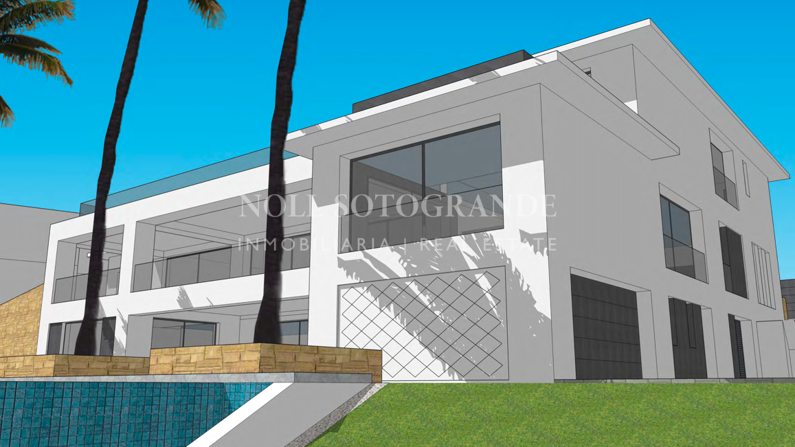 Grundstück zum Verkauf in Sotogrande Kings and Queens mit Projekt und erteilter Lizenz