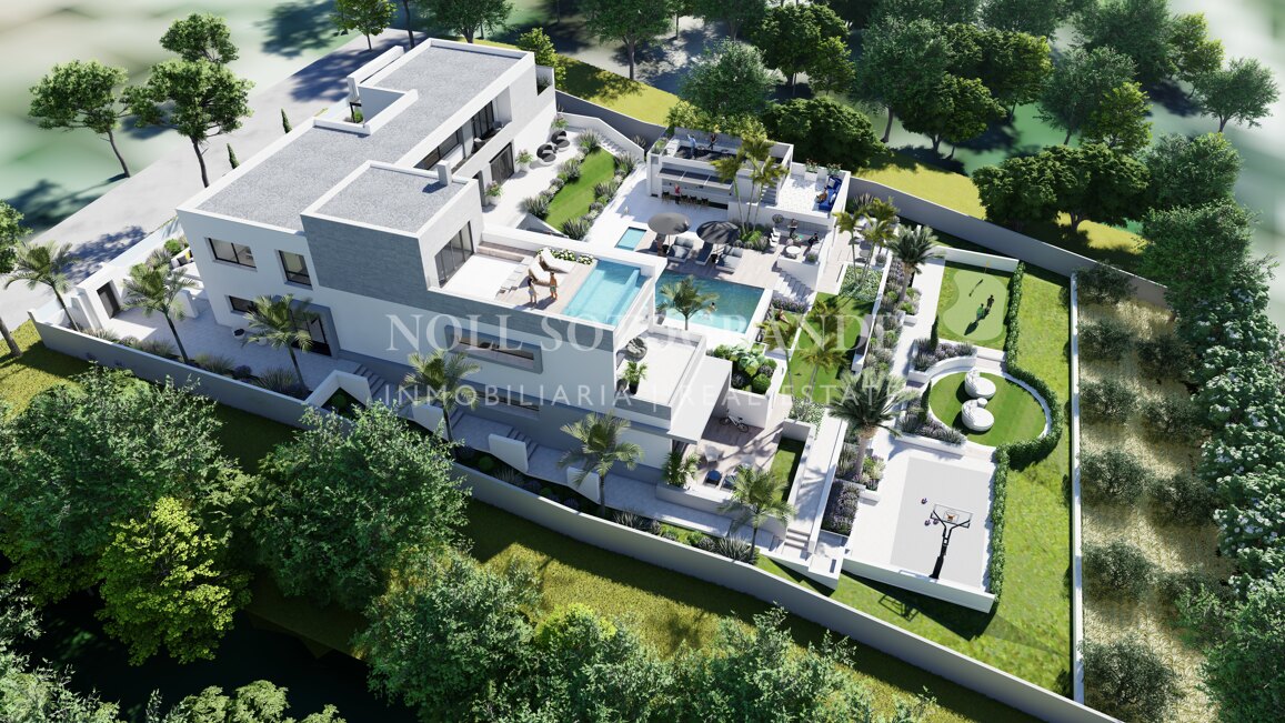 Grundstück mit Villa-Projekt zum Verkauf in Sotogrande Alto, Sotogrande
