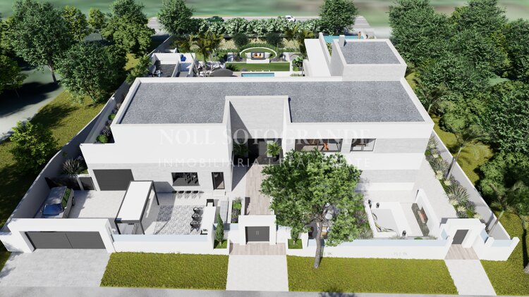 Grundstück mit Villa-Projekt zum Verkauf in Sotogrande Alto, Sotogrande