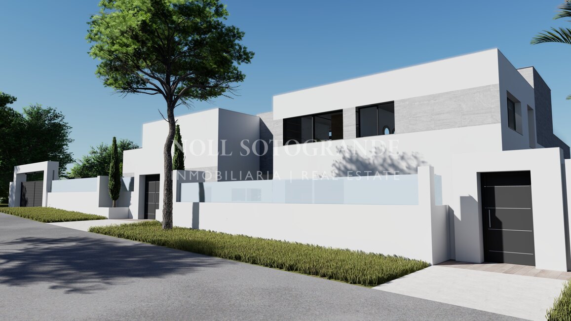 Grundstück mit Villa-Projekt zum Verkauf in Sotogrande Alto, Sotogrande