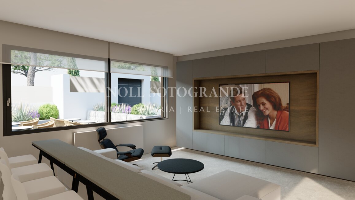 Grundstück mit Villa-Projekt zum Verkauf in Sotogrande Alto, Sotogrande