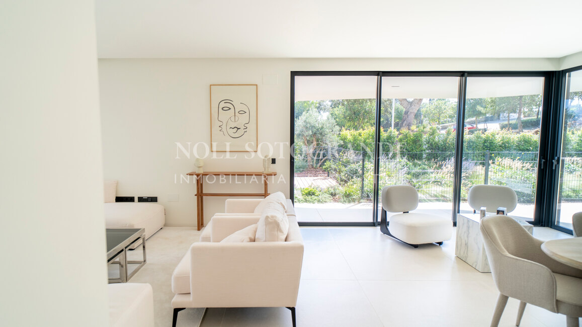 Village Verde apartamento en planta baja con jardín, Fase 1