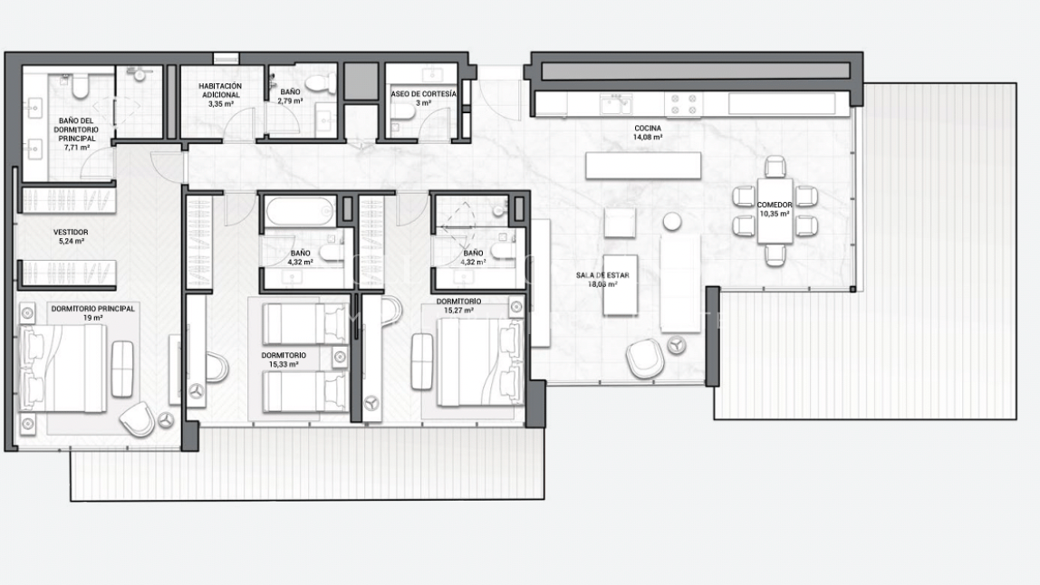 Neues Wohnungsprojekt in Finca Cortesin