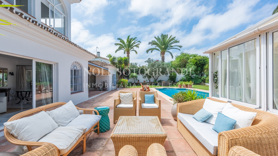 Charmantes Haus in Sotogrande Costa zu vermieten