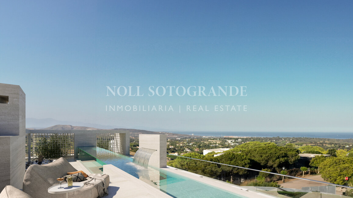 Villa Goldenrod - Neues modernes Villa Projekt mit Meerblick