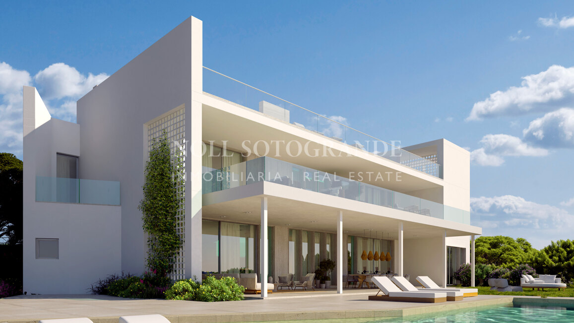 Villa Goldenrod - Neues modernes Villa Projekt mit Meerblick