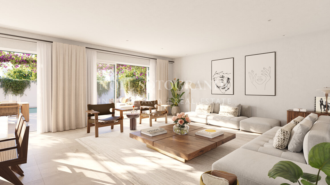 Moderne Häuser am Golfplatz vom Plan zum Verkauf in La Reserva