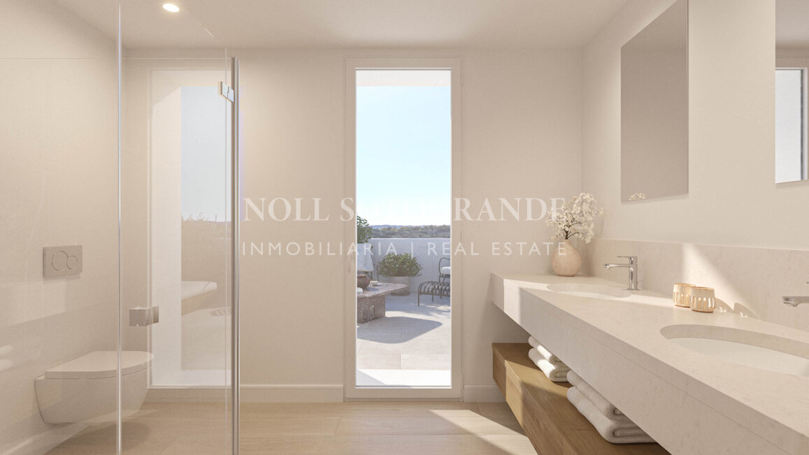 Moderne Häuser am Golfplatz vom Plan zum Verkauf in La Reserva