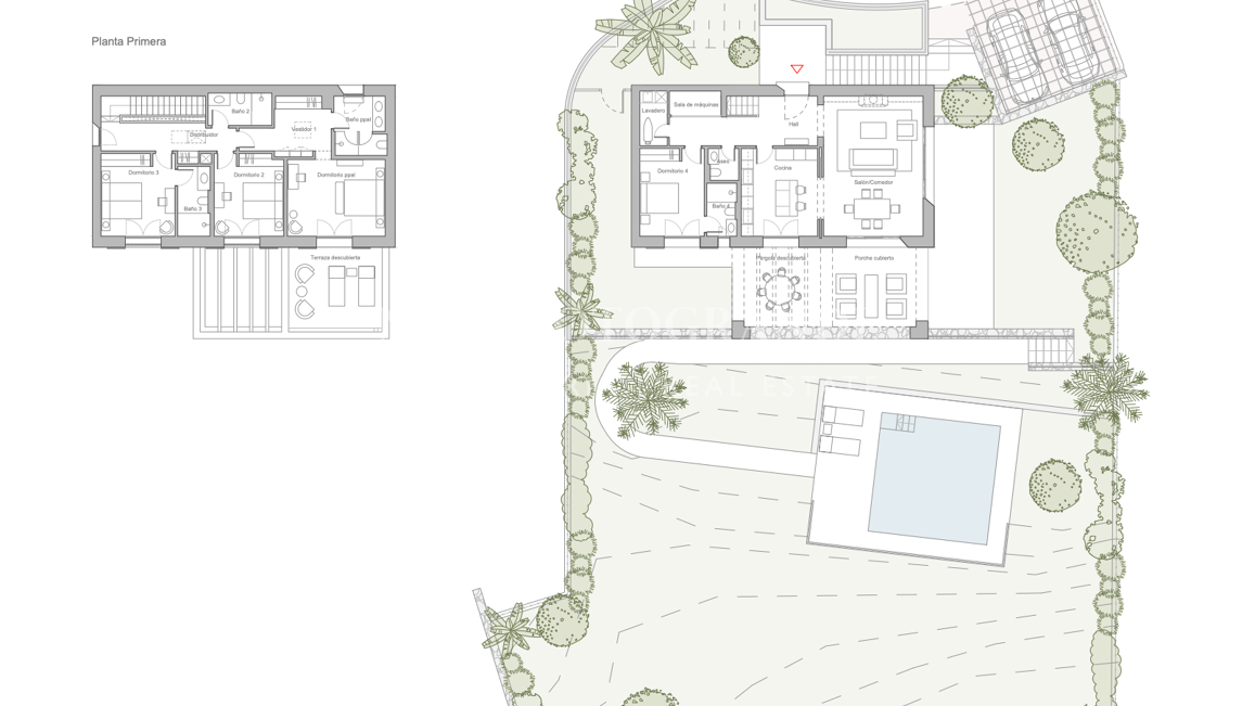 Moderne Häuser am Golfplatz vom Plan zum Verkauf in La Reserva