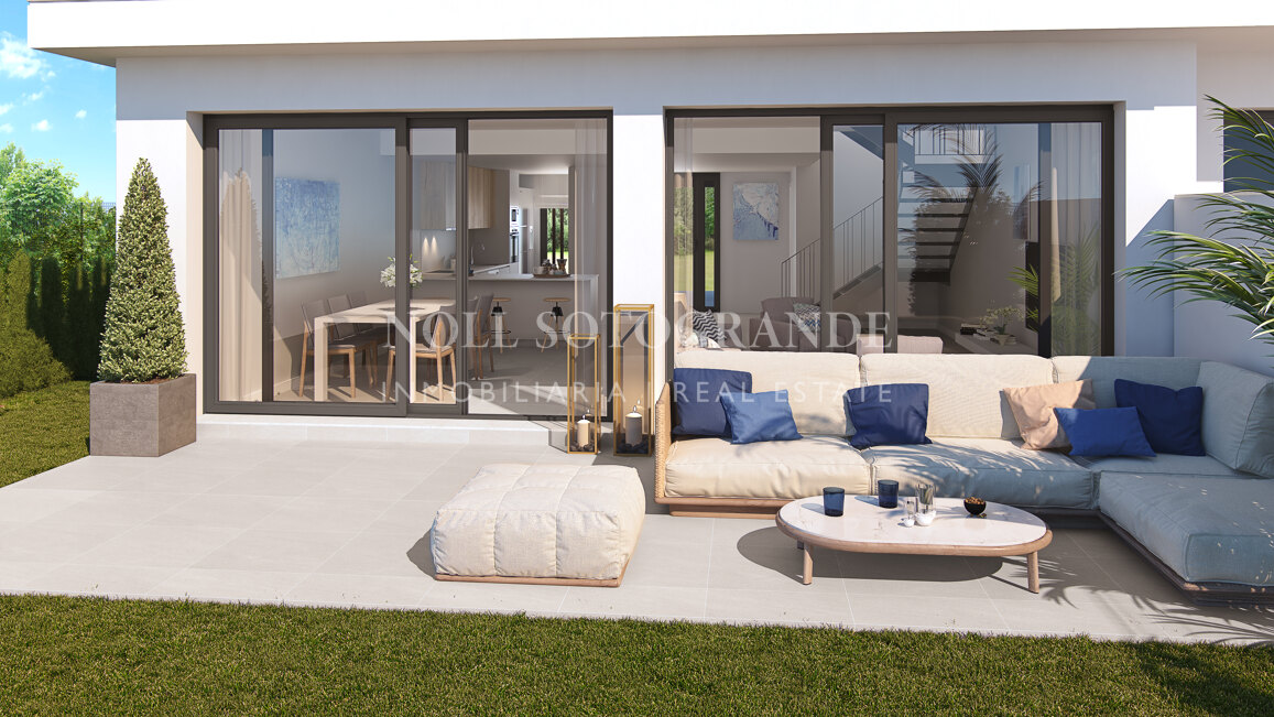 Neue Reihenhäuser zum Verkauf vom Plan im San Roque Club