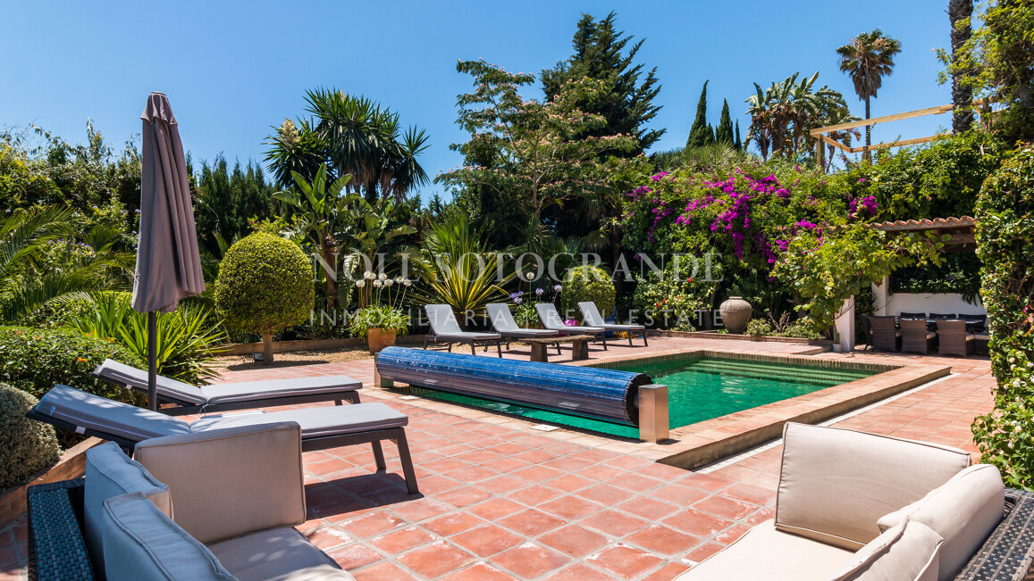 Casa Zana Luxusvilla mit Meerblick zur kurzfristigen Vermietung in Sotogrande Alto