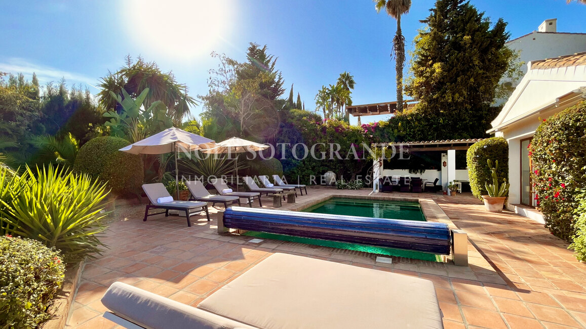 Casa Zana Luxusvilla mit Meerblick zur kurzfristigen Vermietung in Sotogrande Alto