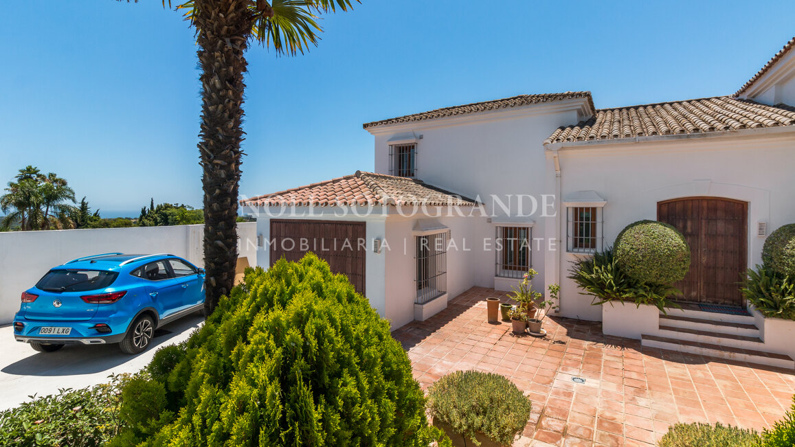 Casa Zana Luxusvilla mit Meerblick zur kurzfristigen Vermietung in Sotogrande Alto