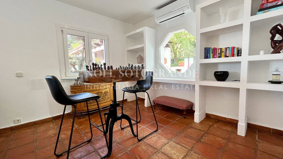 Casa Zana Luxusvilla mit Meerblick zur kurzfristigen Vermietung in Sotogrande Alto