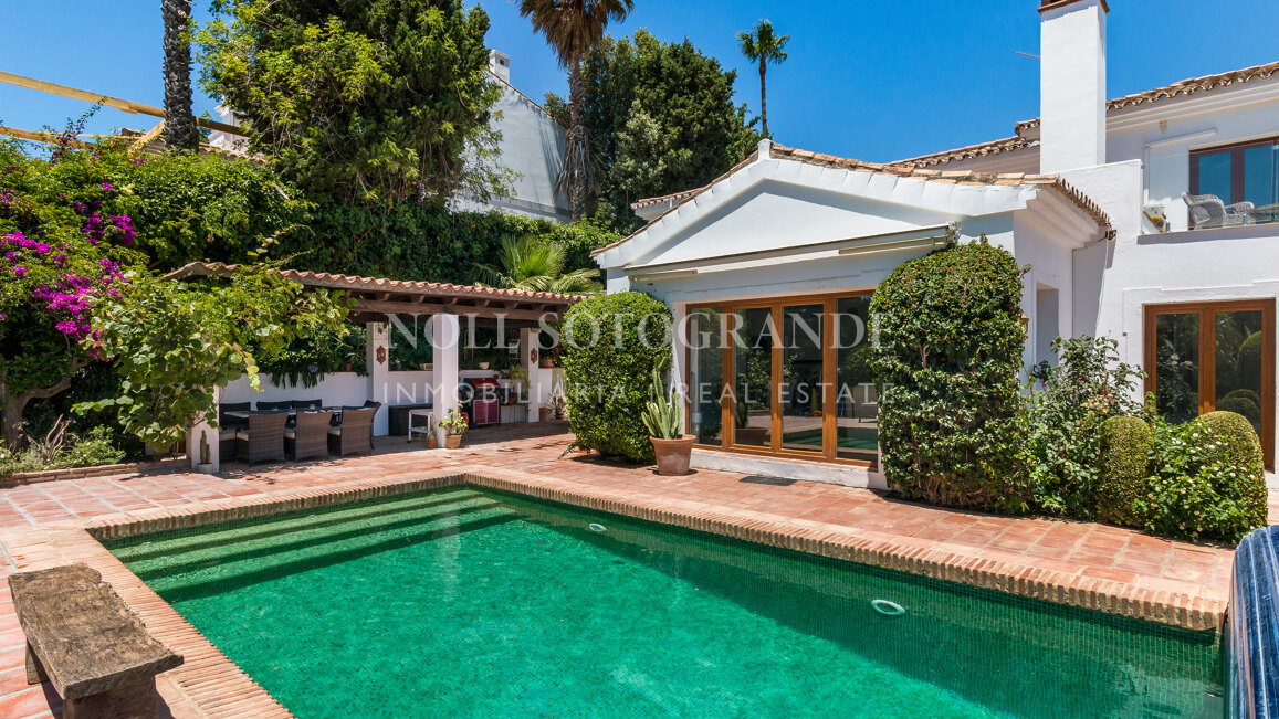 Casa Zana Luxusvilla mit Meerblick zur kurzfristigen Vermietung in Sotogrande Alto