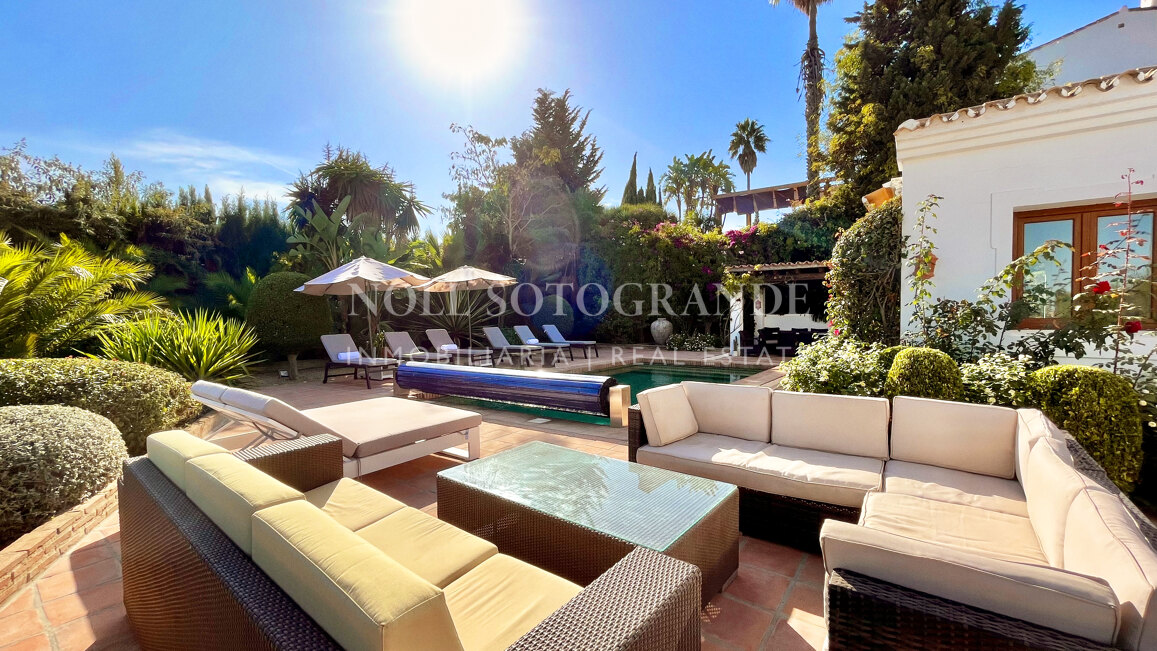 Casa Zana Luxusvilla mit Meerblick zur kurzfristigen Vermietung in Sotogrande Alto