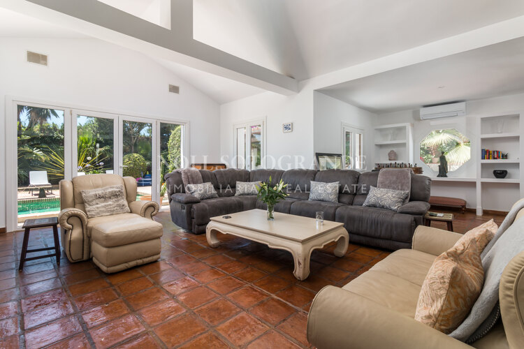 Casa Zana Luxusvilla mit Meerblick zur kurzfristigen Vermietung in Sotogrande Alto