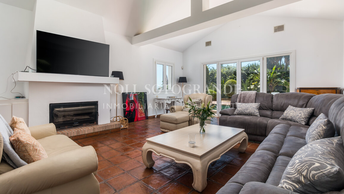 Casa Zana Luxusvilla mit Meerblick zur kurzfristigen Vermietung in Sotogrande Alto