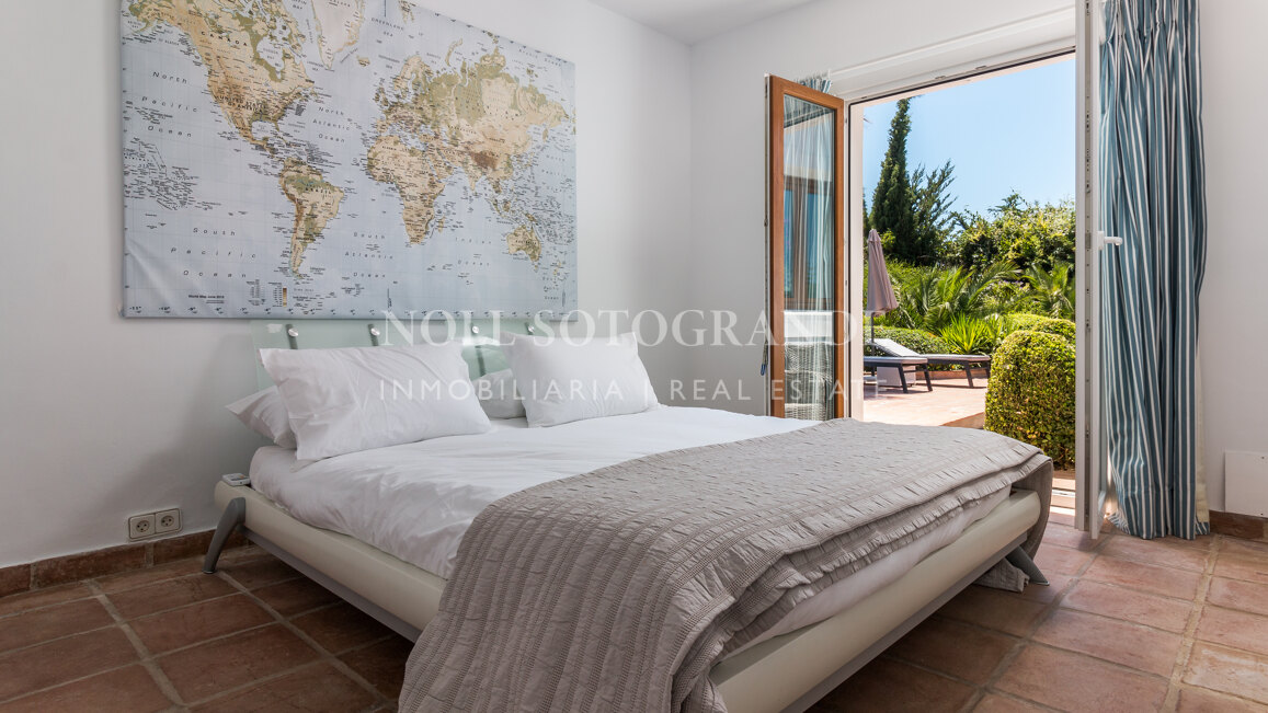 Casa Zana Luxusvilla mit Meerblick zur kurzfristigen Vermietung in Sotogrande Alto