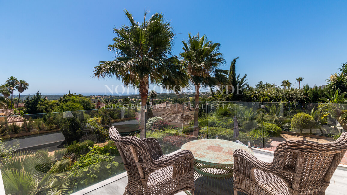 Casa Zana Luxusvilla mit Meerblick zur kurzfristigen Vermietung in Sotogrande Alto