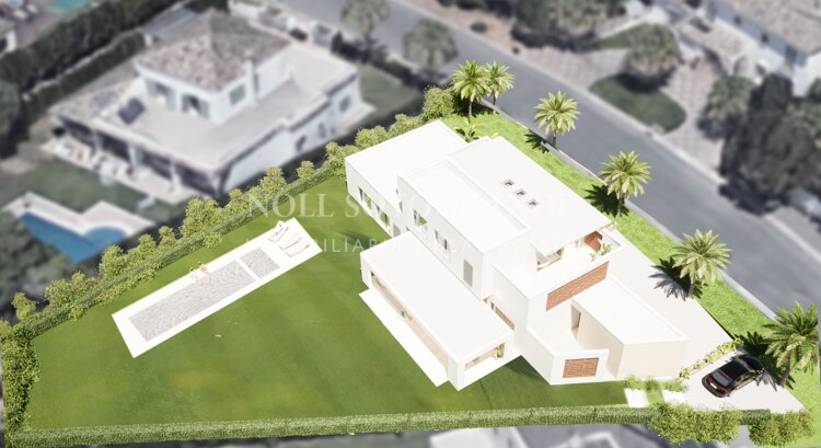 Moderne Eleganz einer neuen Villa zum Verkauf in Sotogrande