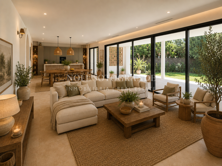 Moderne Eleganz einer neuen Villa zum Verkauf in Sotogrande