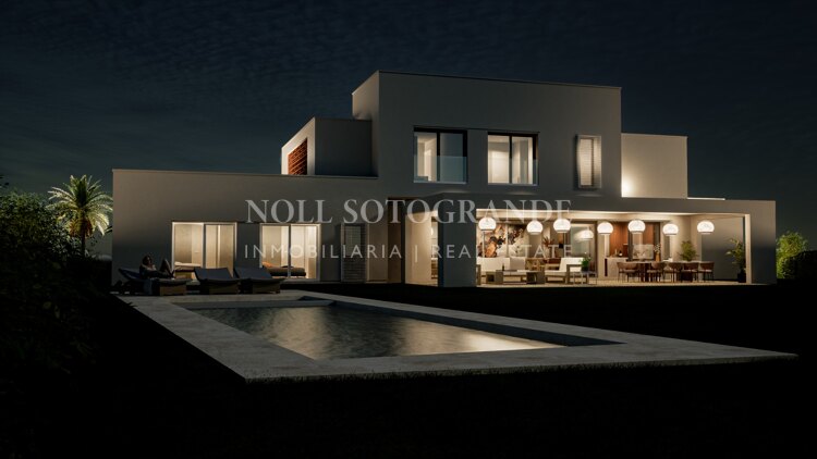 Moderne Eleganz einer neuen Villa zum Verkauf in Sotogrande